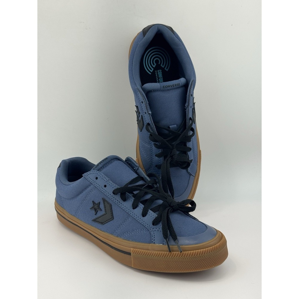Converse Sport Casual Ox Mens Blue Black Gum Honey Sneakers A13224C Size 10 - Picture 7 of 9
